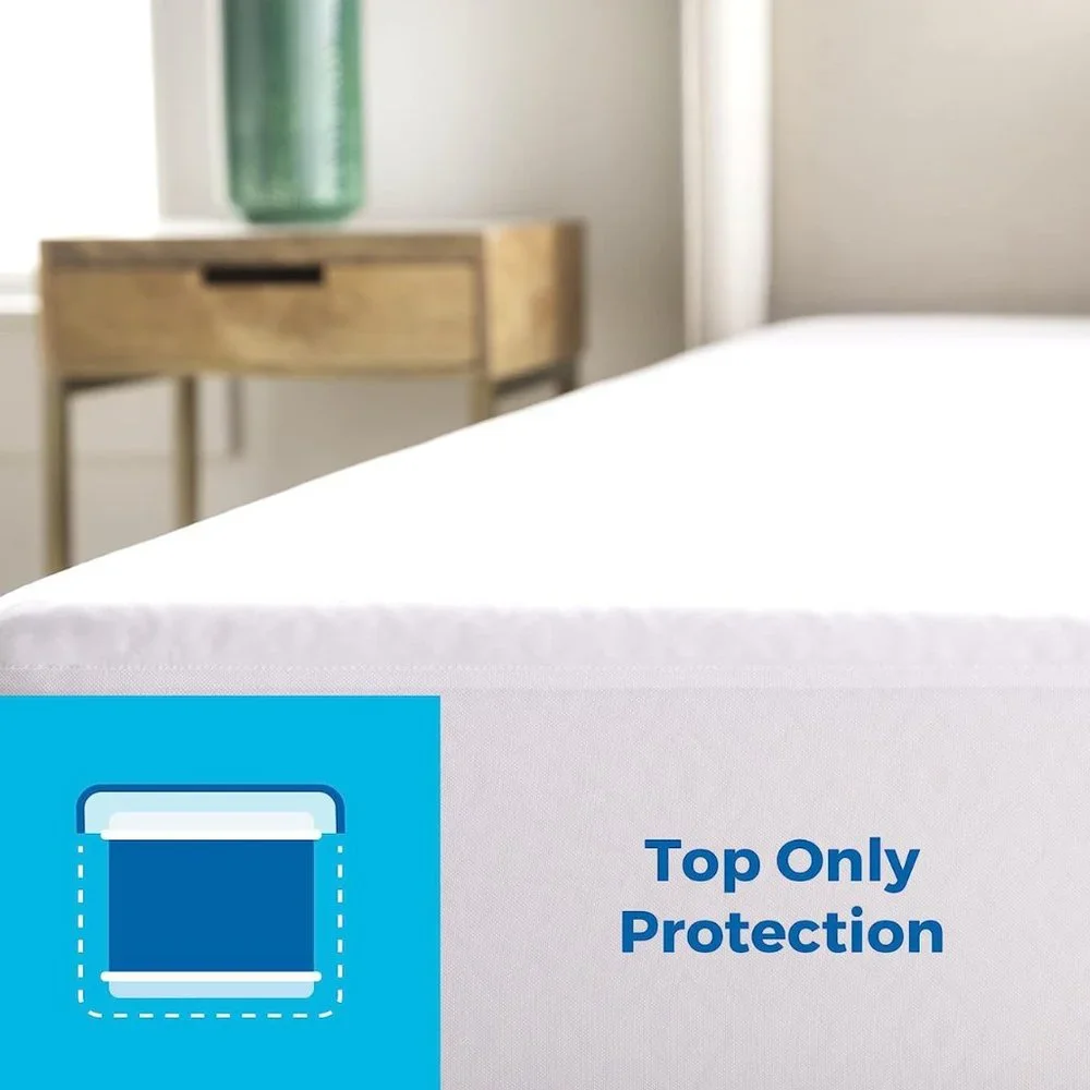 Waterproof Smooth Top Premium Full Mattress Protector Breathable &Hypoallergenic